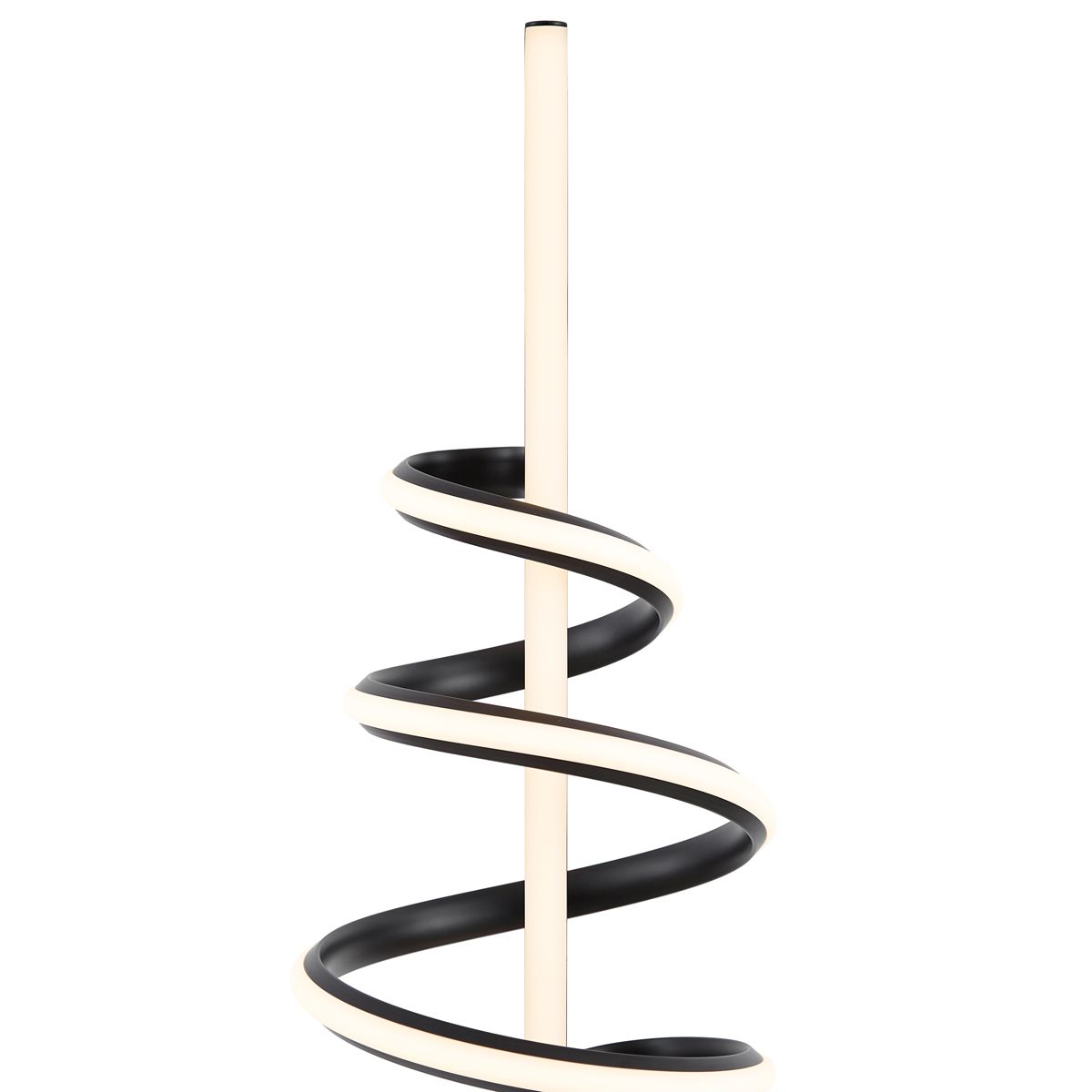 Design vloerlamp zwart incl. LED dimbaar - Rolla