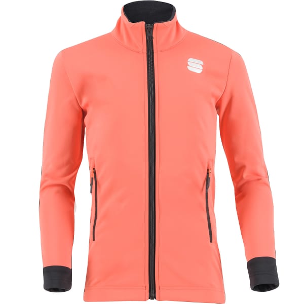 Veste ski de fond SPORTFUL SQUADRA KID'S JKT POMPELMO/BLACK