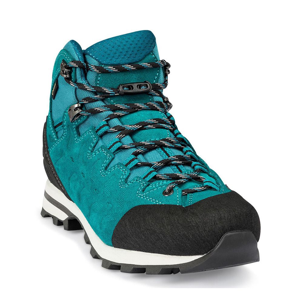Hanwag MAKRA LIGHT GTX - Chaussures randonné Femme bluegreen/black