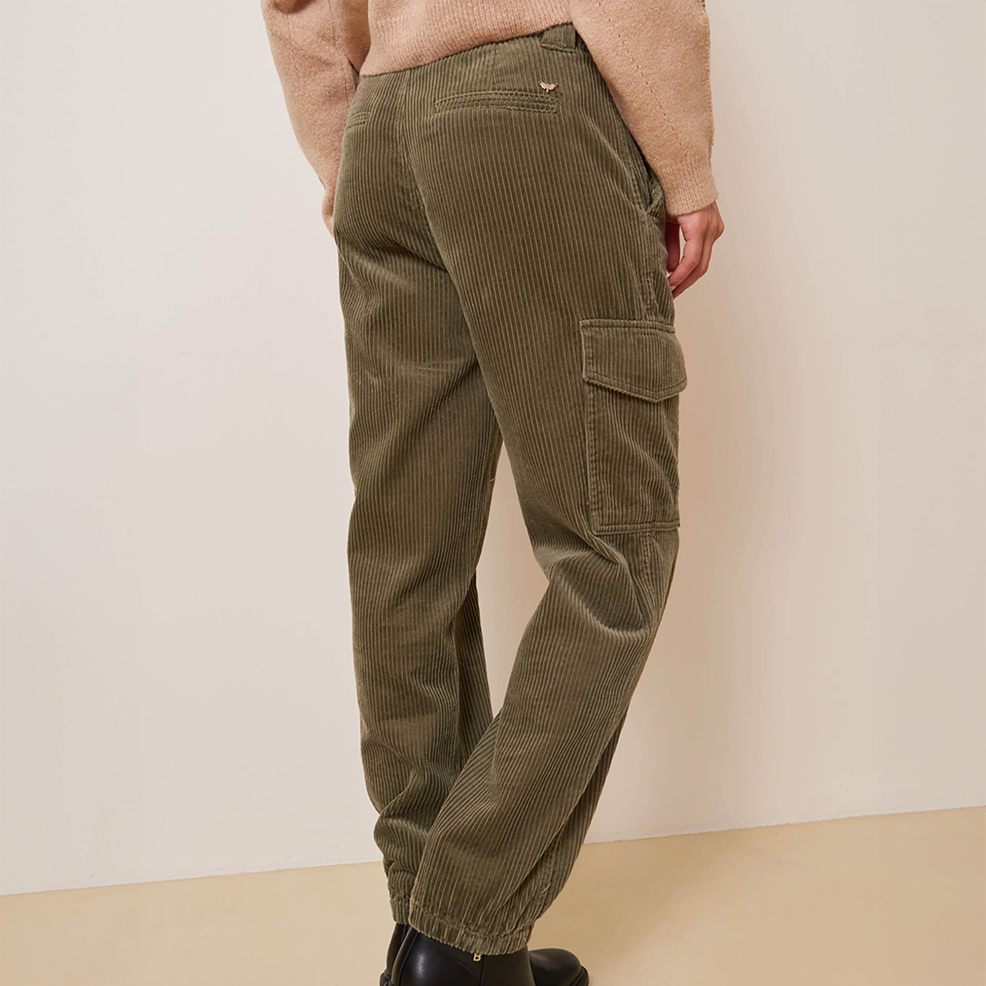 Pantalon Femme kaki