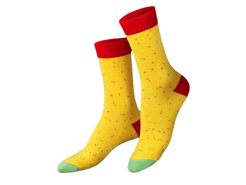 EatMySocks Socken Tasty Nachos 2 Paar, One Size Unisex Socken