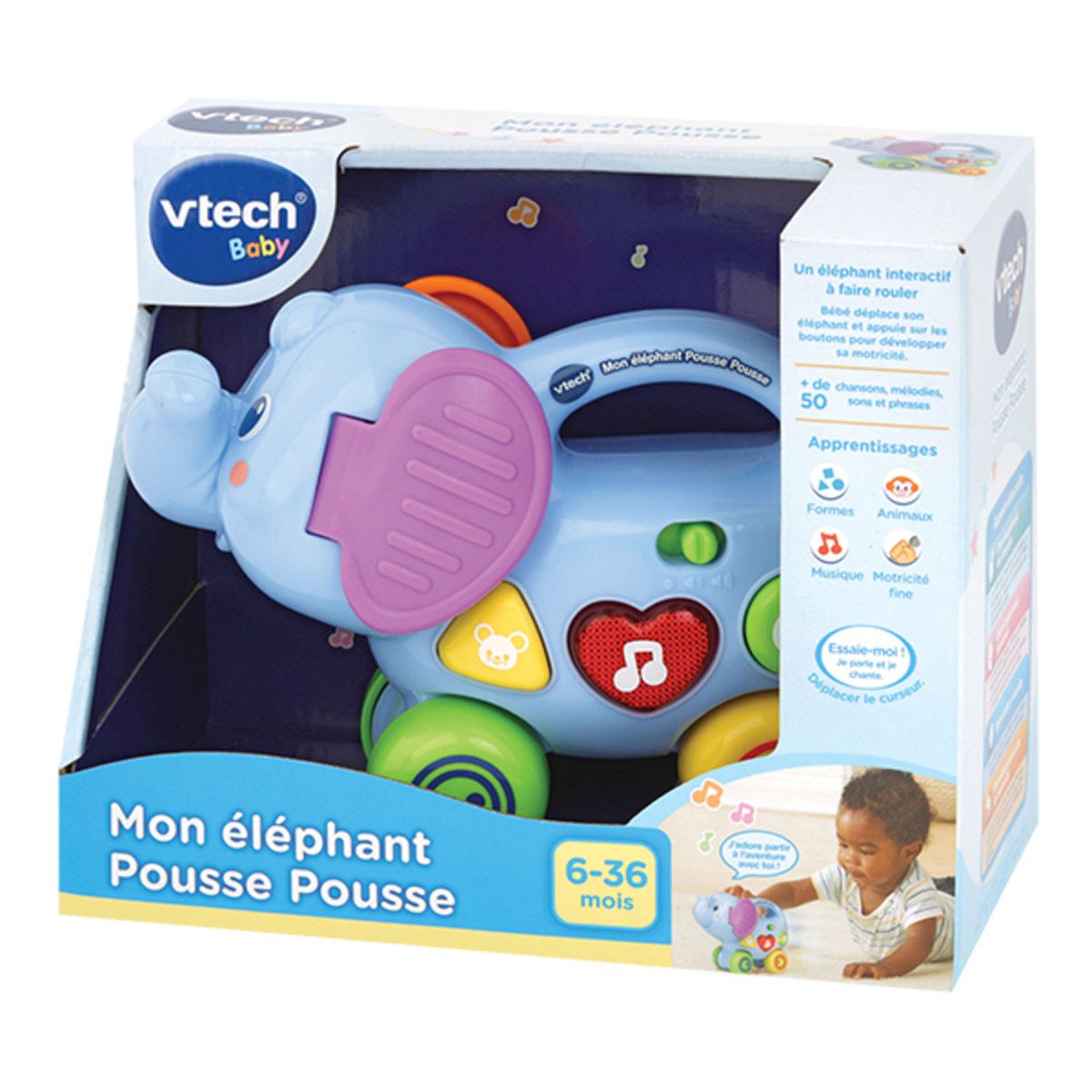 Mon éléphant Pousse Pousse