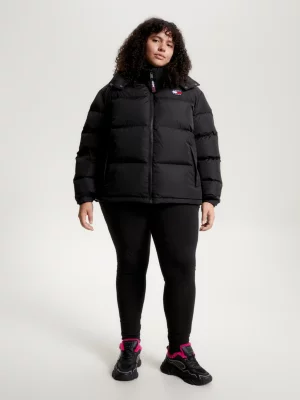 Jaqueta puffer Alaska com capuz Curve
