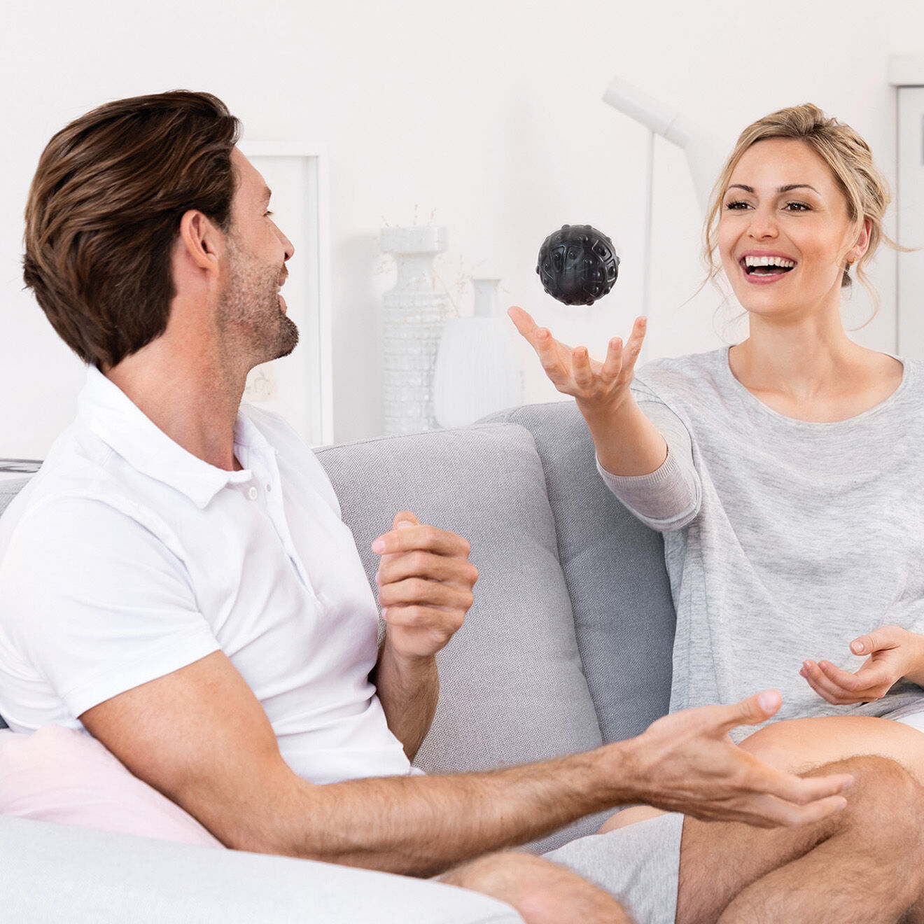 Beurer Balle de massage vibrante noire