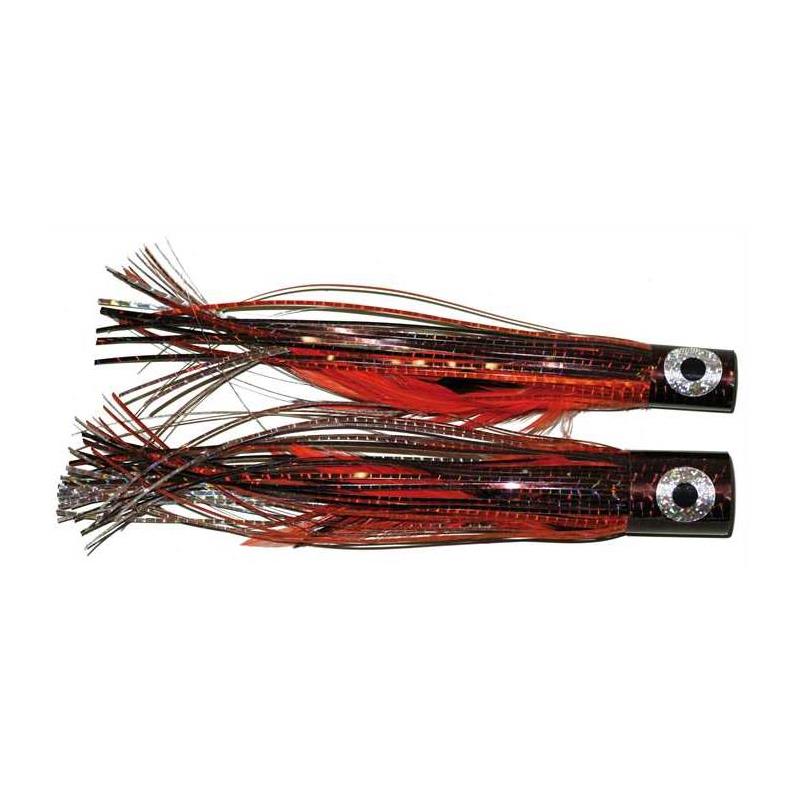 Mouche Spécial Carnassier Tof Bluewater Popperhead - Cuivre/Orange
