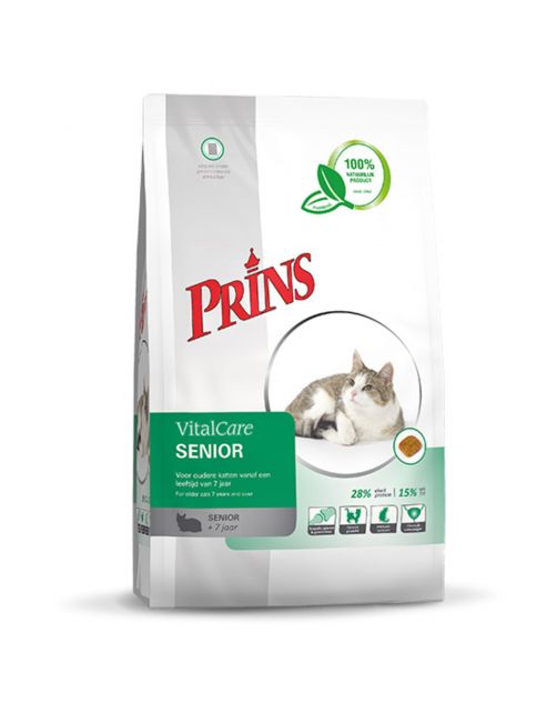 Prins Vitalcare Cat Senior Gevogelte - Kattenvoer