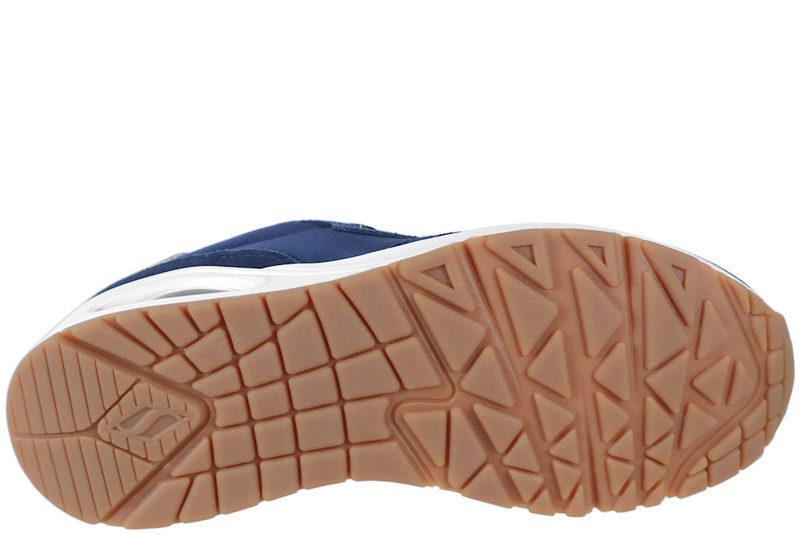 SKECHERS UNO VINTAGE AIR NAVY BLUE SNEAKER