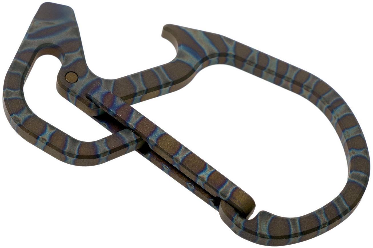 Civivi Click CA-01B Flamed Carabiner, karabijnhaak-tool