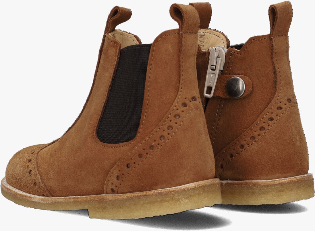 ANGULUS cognac angulus chelsea boots 6024