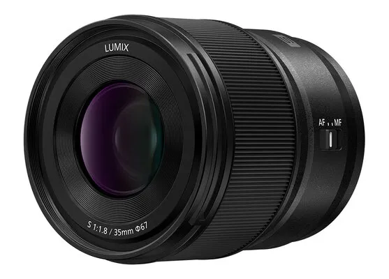 Panasonic LUMIX S 35mm F1.8, Bred linse, 11/9, L-fatning, autofokus