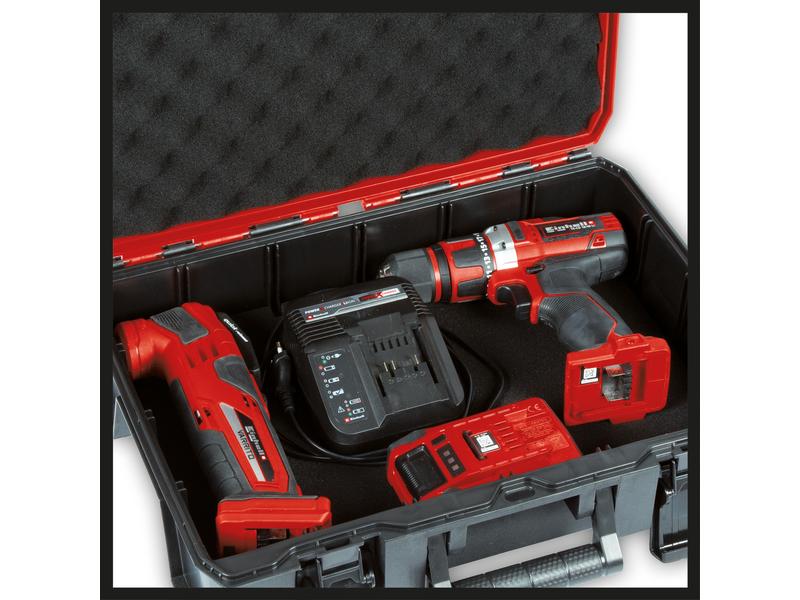 Einhell Systemkoffer E-Case S-F -teilig System Box