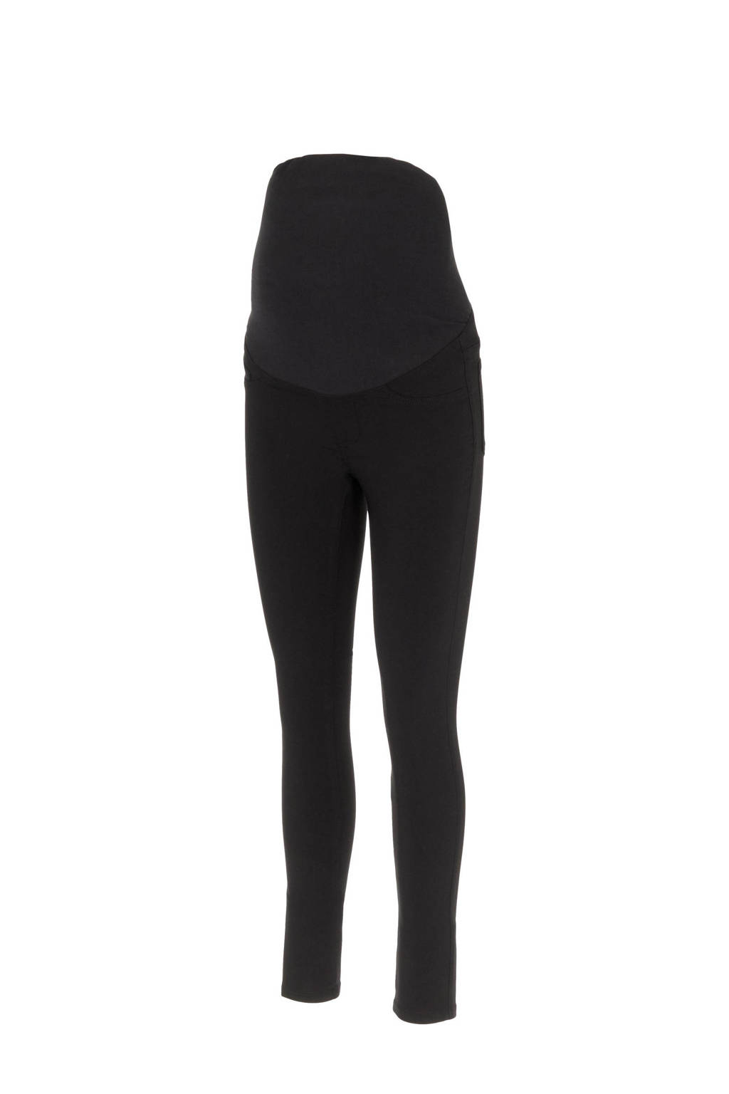 MAMALICIOUS skinny zwangerschapsjeans MLLUCY zwart
