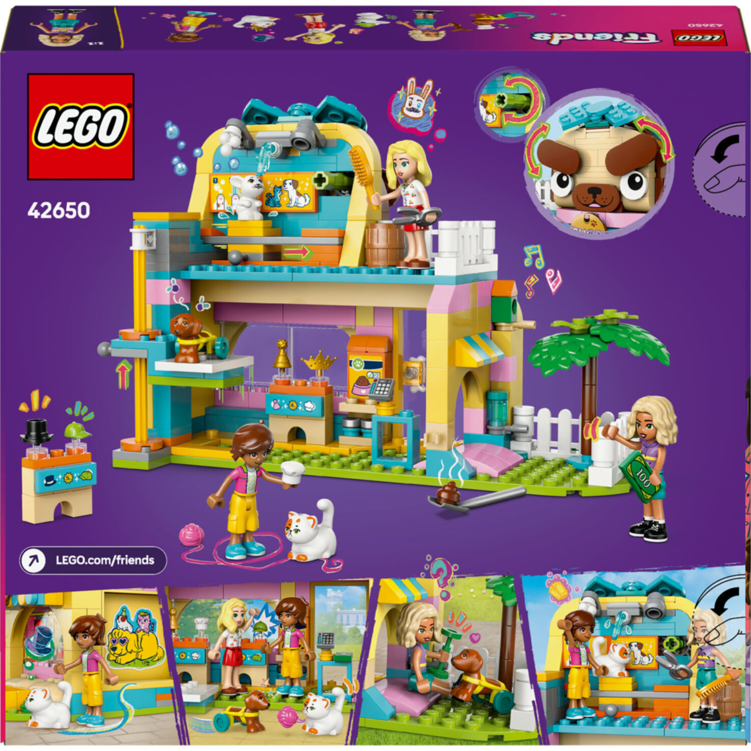 LEGO® Friends 42650 Geschäft für Haustierzubehör ab 6 Jahren