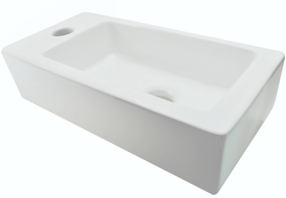 Mueller Mini Apa links fontein 360x180x90 mat wit