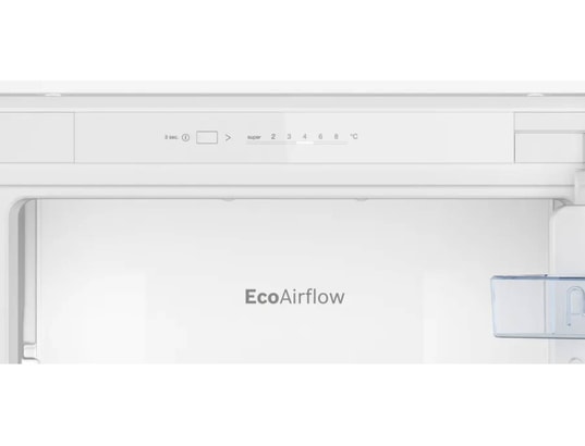 BOSCH - Réfrigérateur encastrable 1 porte KIR41NSE0 Série 2, EcoAirflow, 204 L