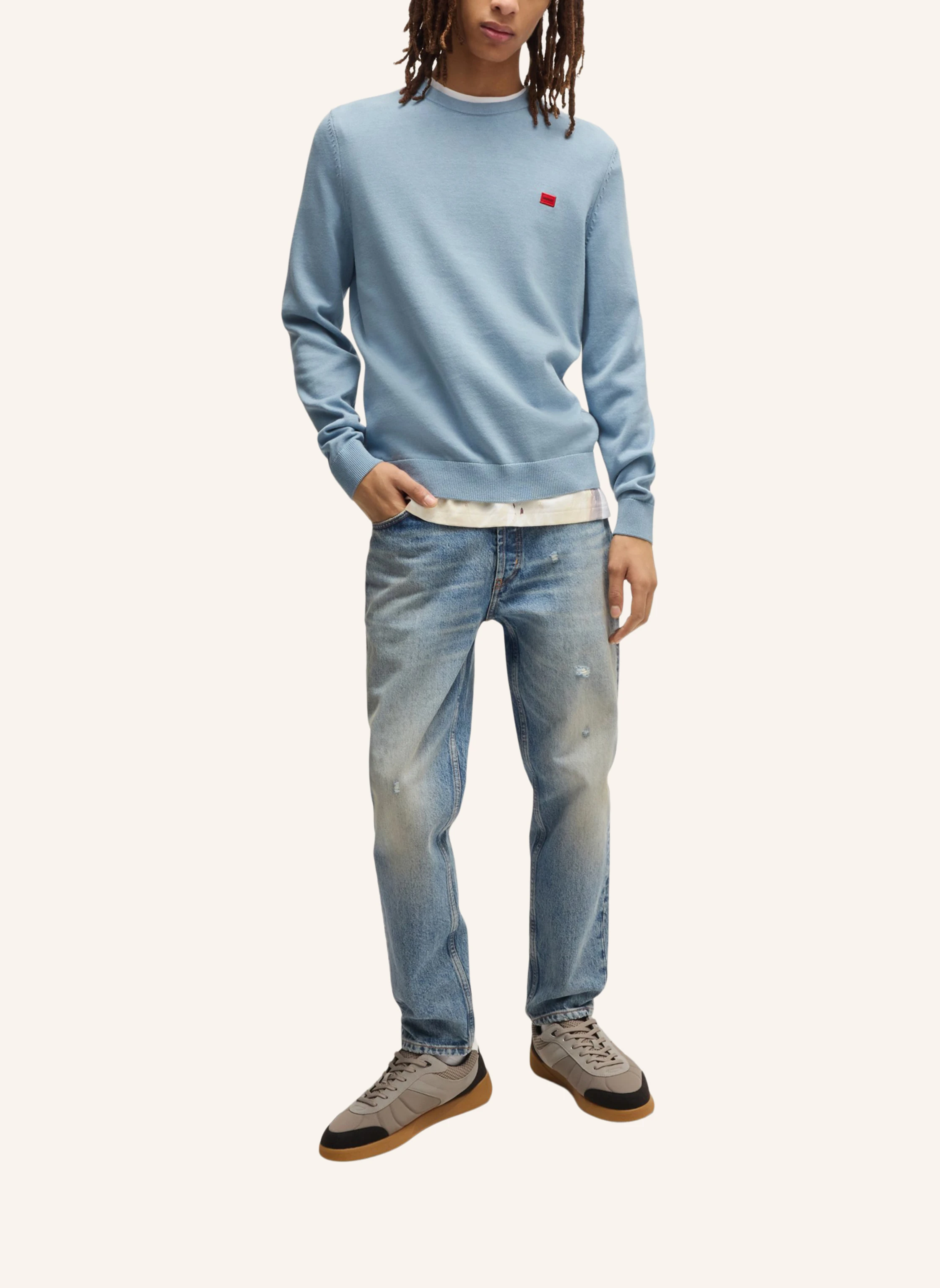 HUGO Pullover SAN CASSIUS-C1 Regular Fit