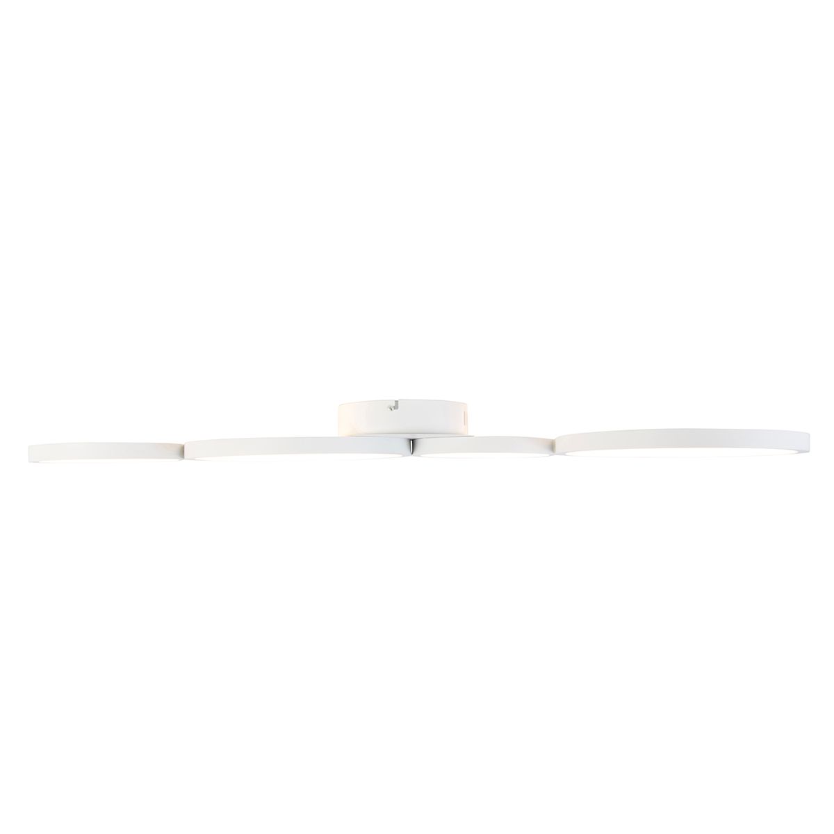 Plafondlamp wit incl. LED 3 staps dimbaar 4-lichts - Lupolo