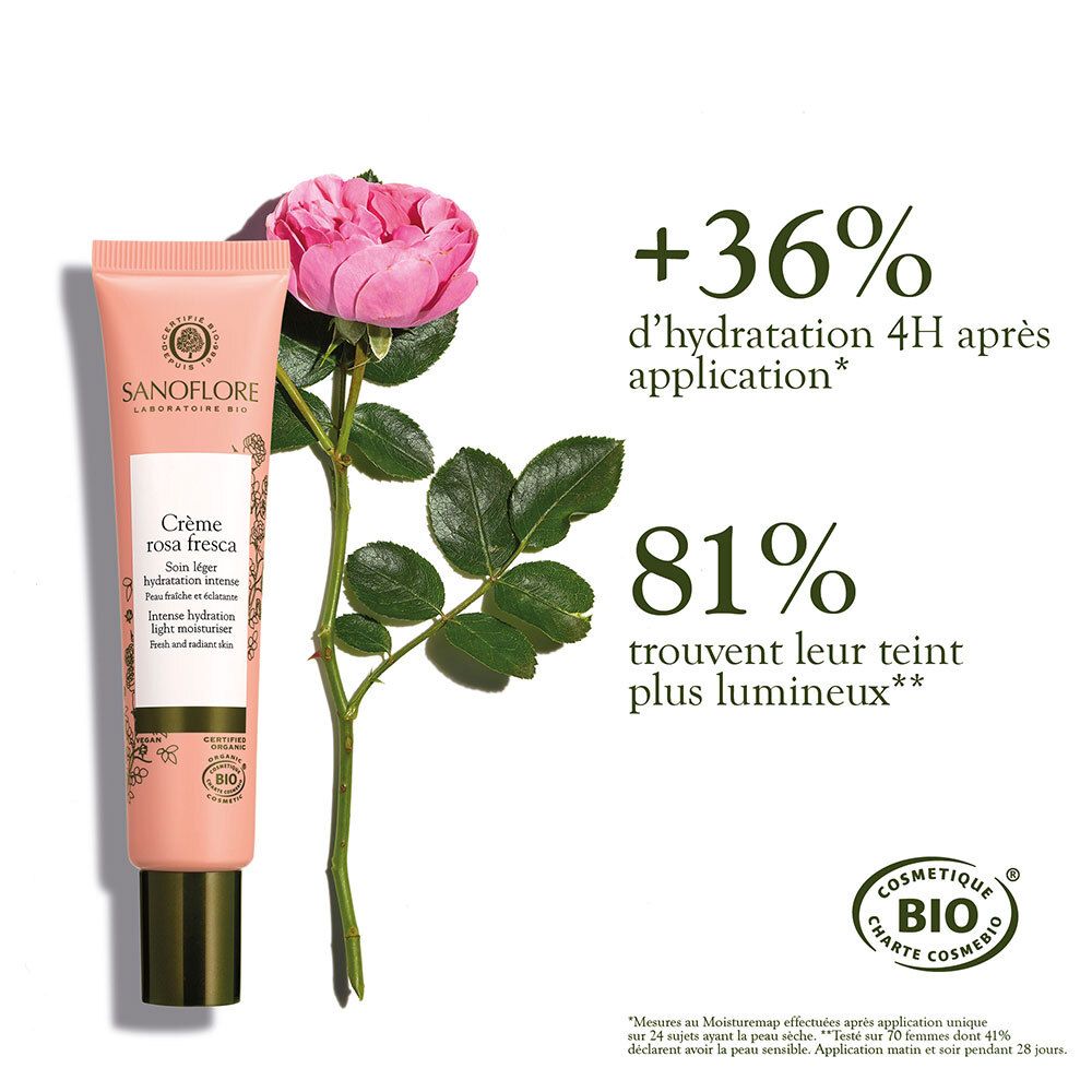 SANOFLORE Rosa fresca leichte Creme