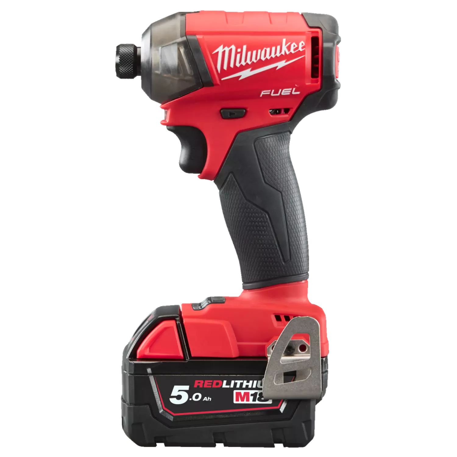 Milwaukee M18 FQID-502X 18V Li-Ion accu slagschroevendraaier set (2x 5.0Ah accu) in HD Box - koolborstelloos