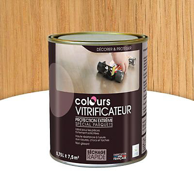 Vitrificateur parquet Passage intense Colours Incolore brillant 750ml
