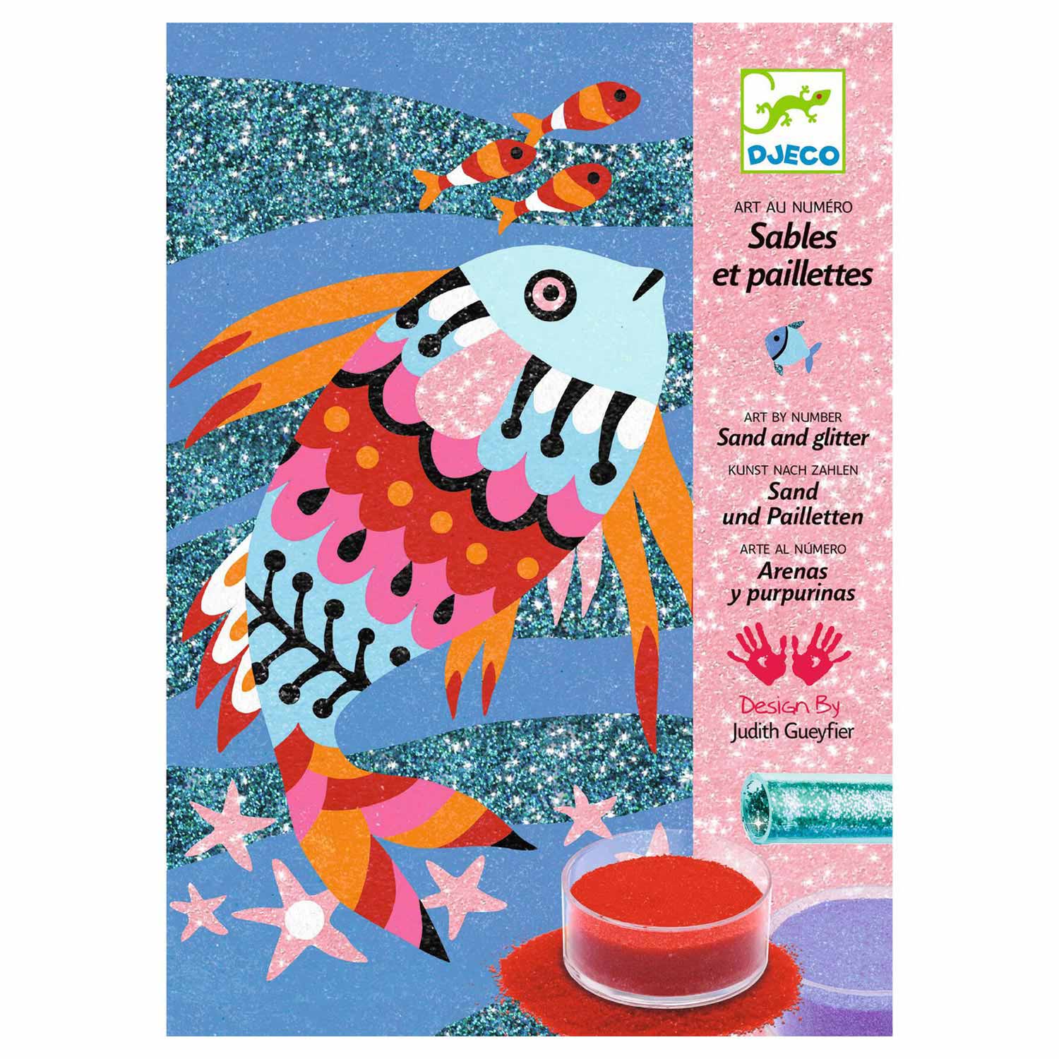 Djeco Glitterzand Vissen