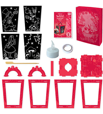 Box Candiy Kreatives Spielset - Laternen-Kratzkunst-Set - Totall