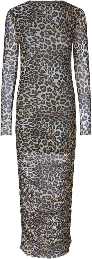 Modström GwenMD slim print dress Leo leo print