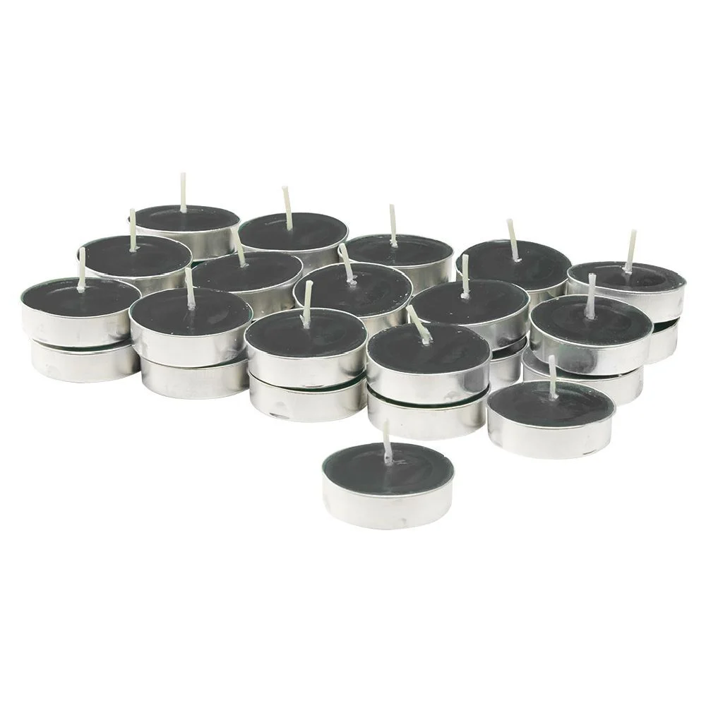 Bougie chauffe plat grise parfumée coton x30