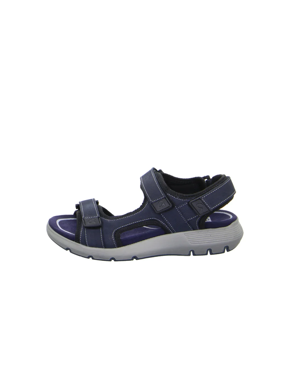 Sandale Sandro blau schwarz