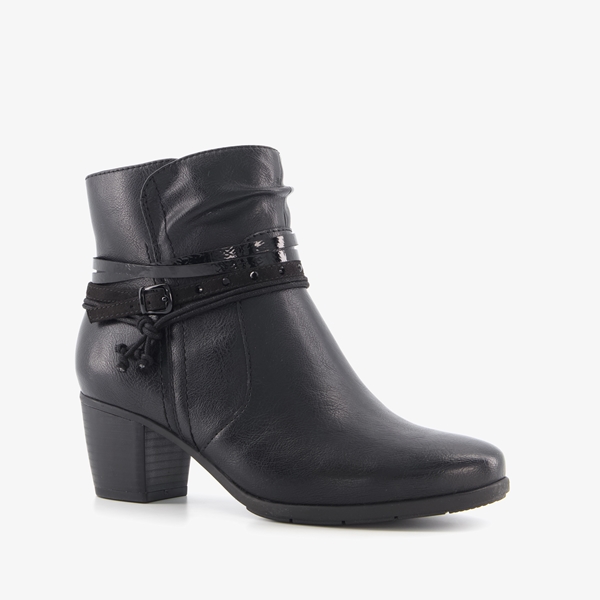 Softline dames enkellaarsjes met hak