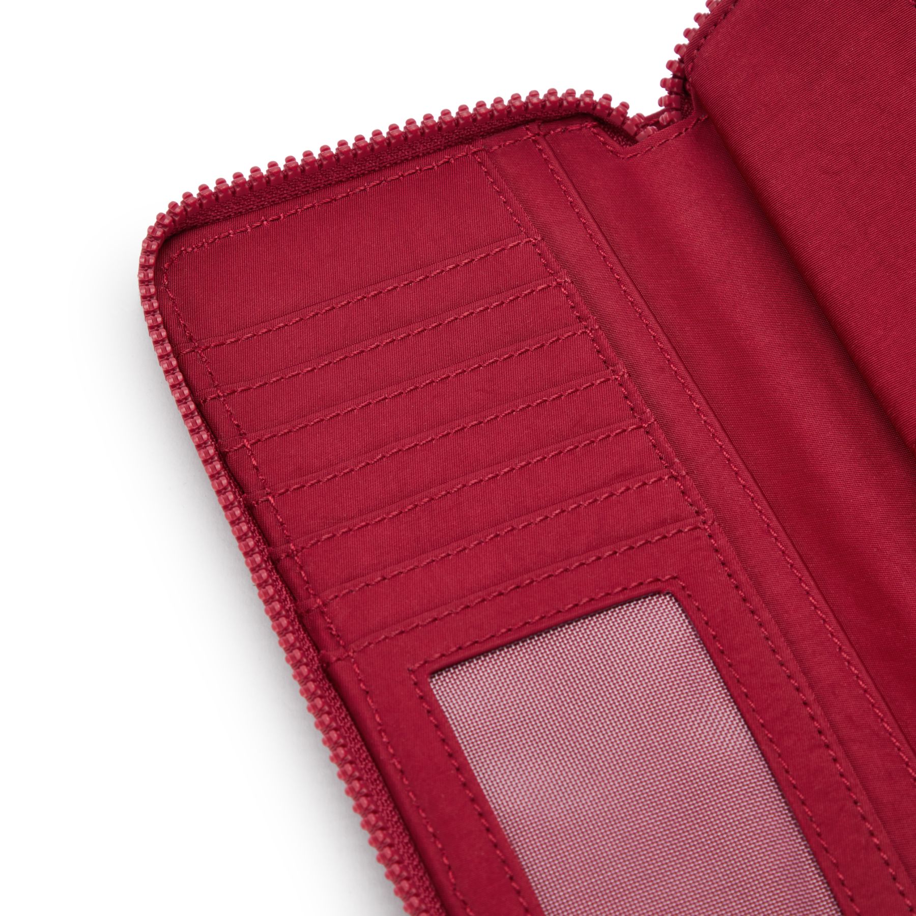 MONEY WORLD Grand portefeuille avec porte-cartes - Red Red Wine