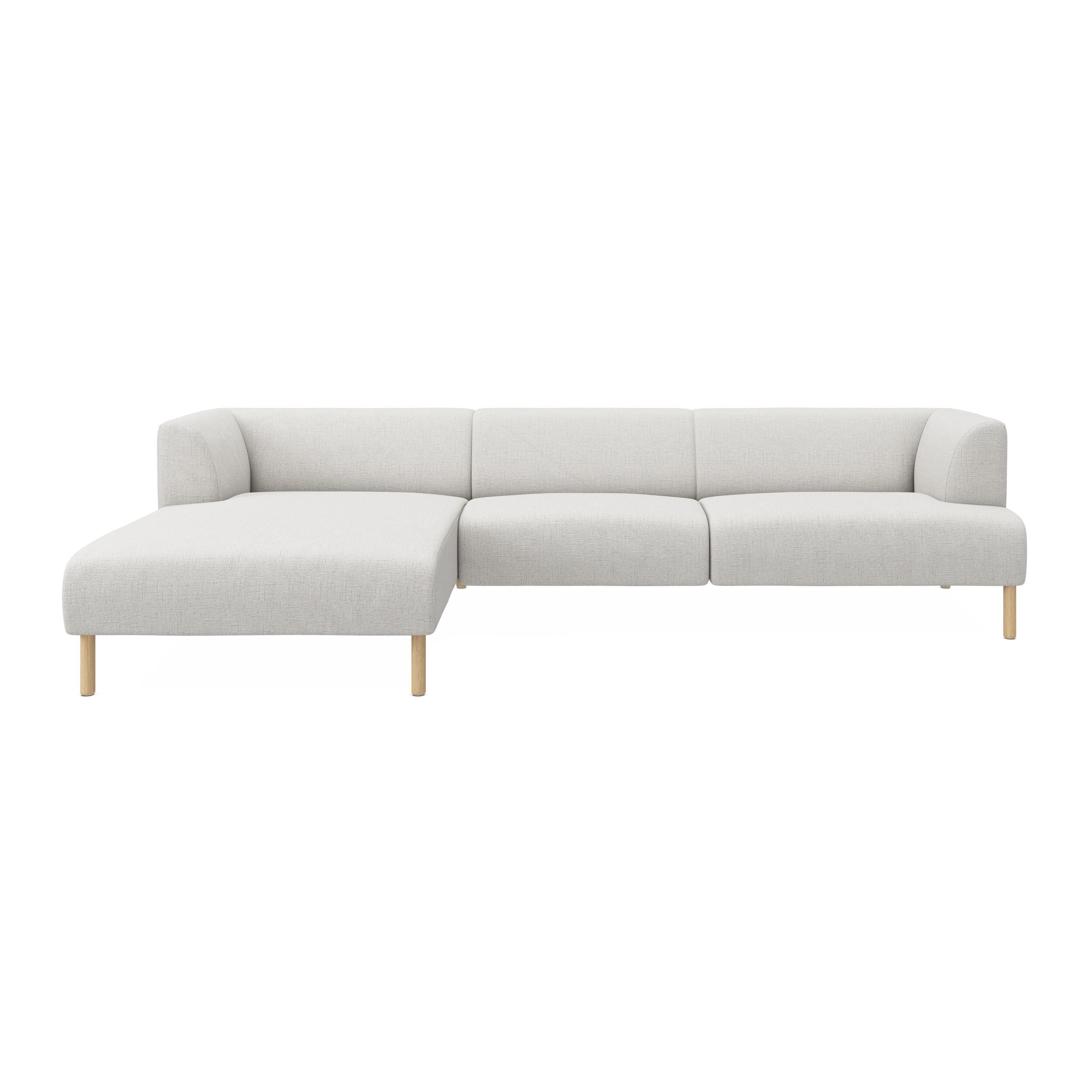 Teron venstrevendt sofa med chaiselong