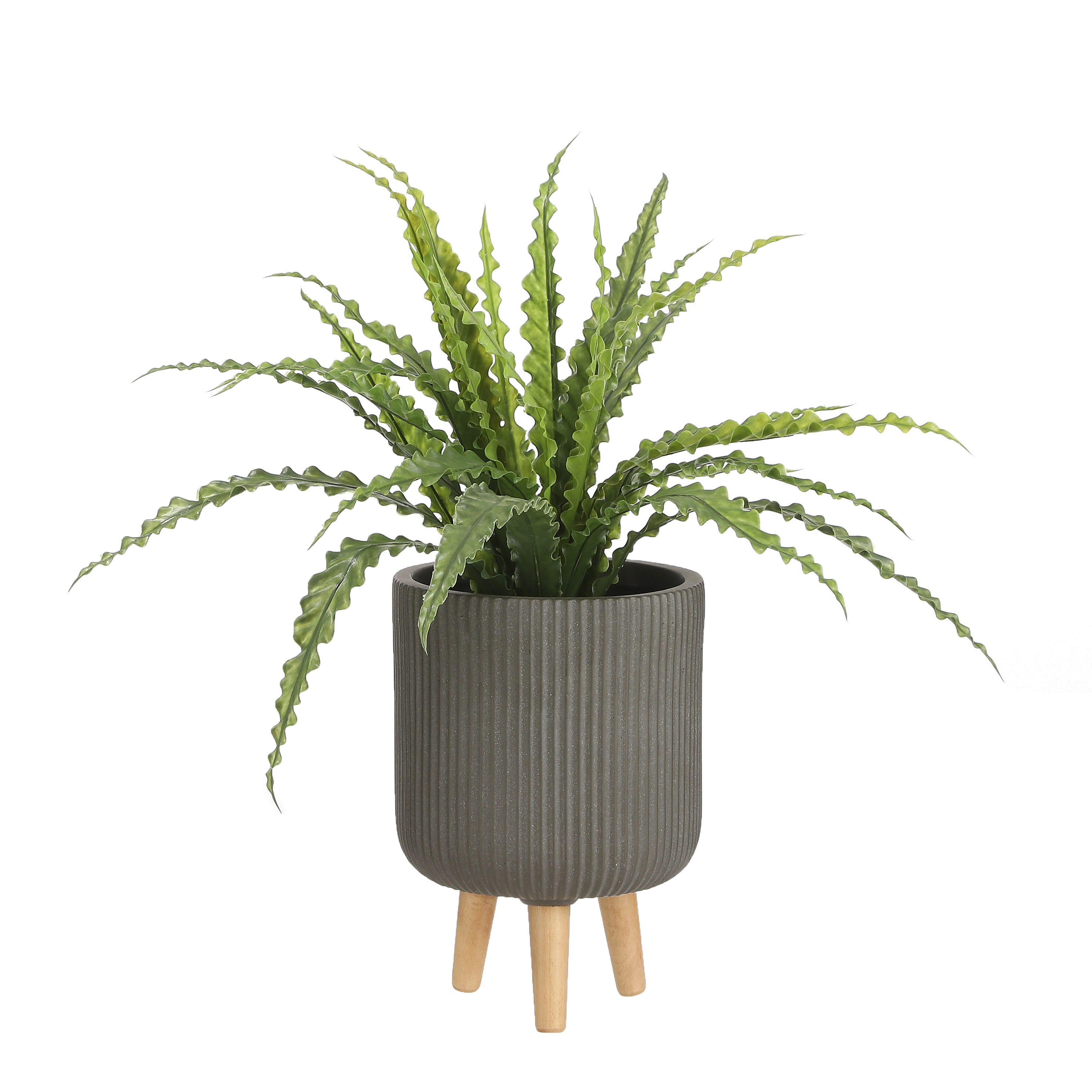 Mica decorations - asplenium artificielle en pot h50