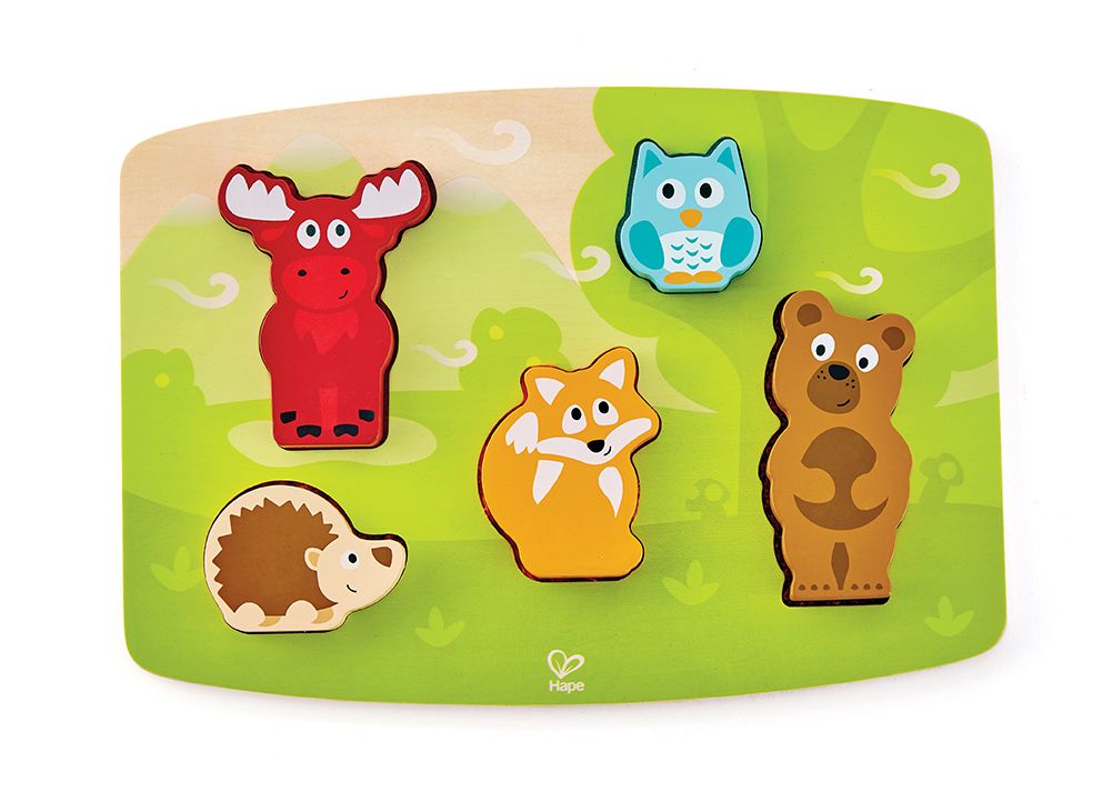 Hape Fühlpuzzle Waldtiere