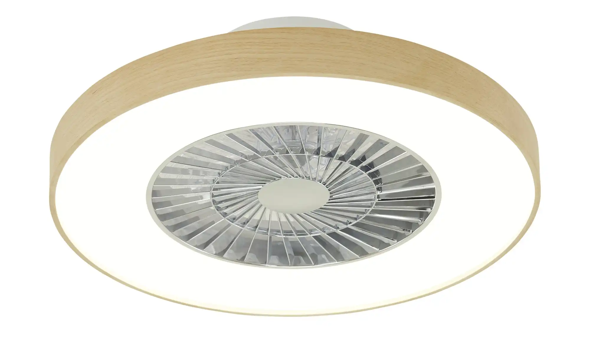 KHG Smart-Home Deckenventilator, Eichenholzoptik