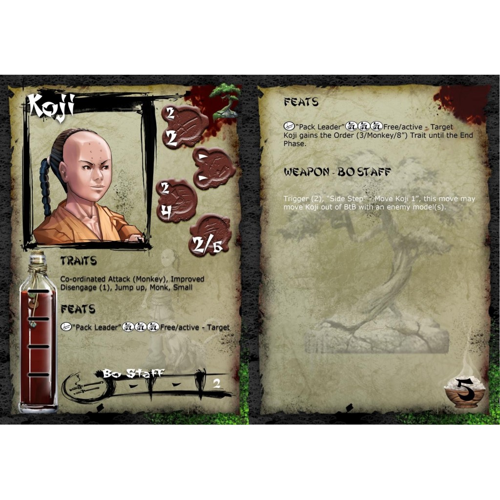 Bushido - Temple of Ro-Kan - Koji & Koji's pack