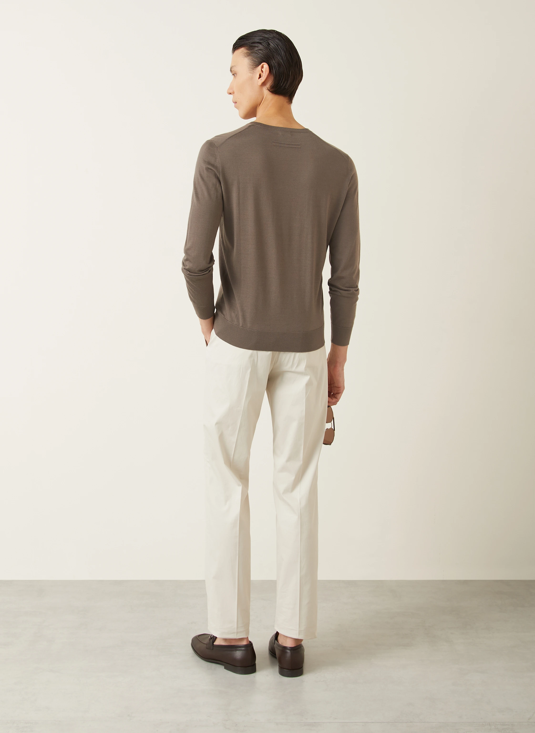 ZEGNA Cashmere-Pullover CASHSETA mit Seide