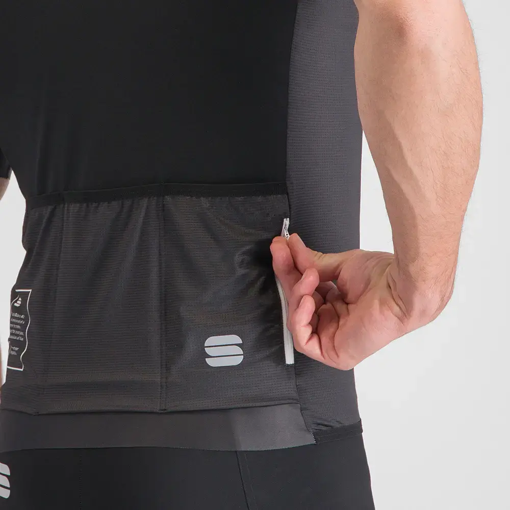 Sportful SRK Fietsshirt Korte Mouwen Zwart Heren
