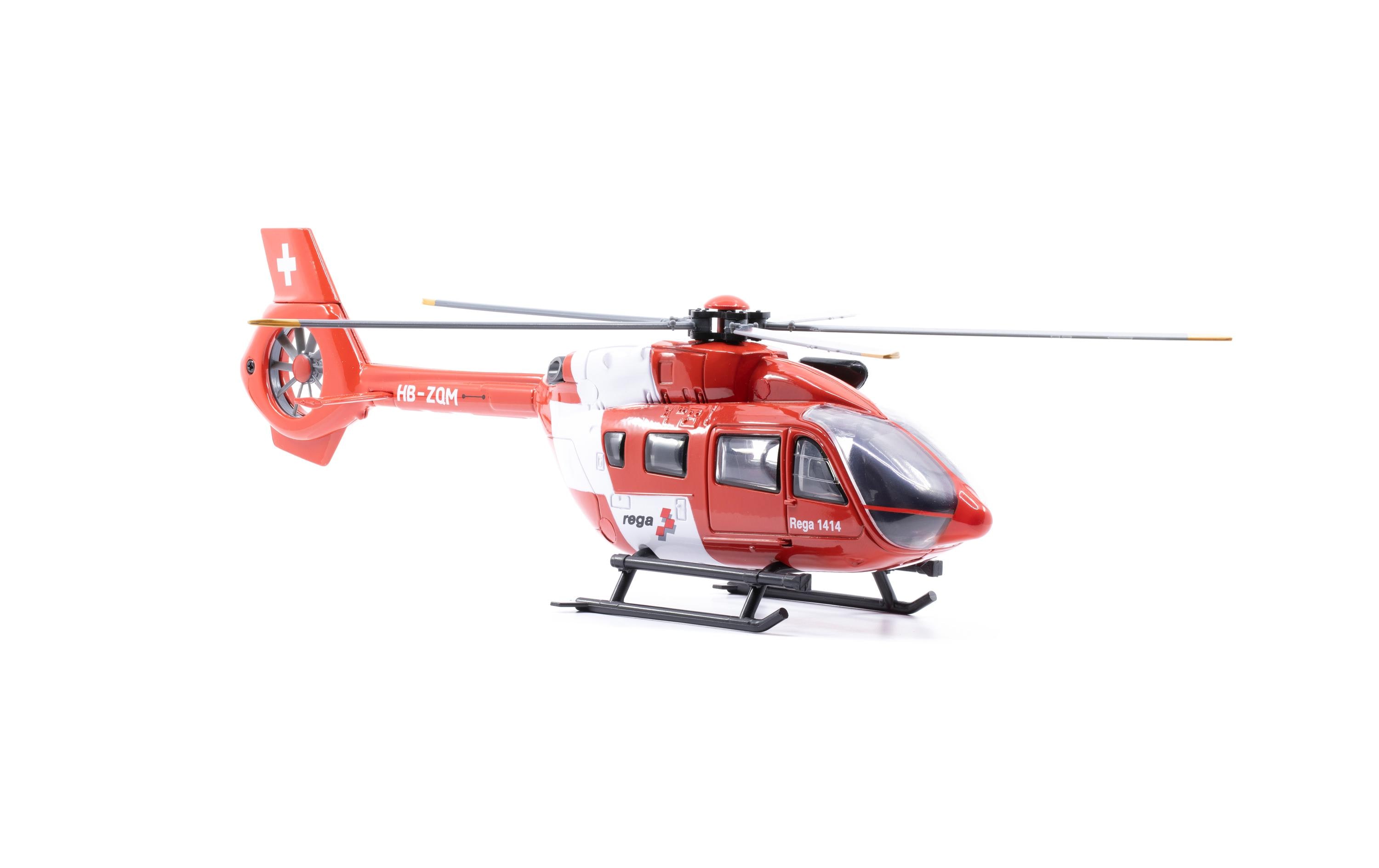 Toy Airbus Helicopters H145 Rega 1:48Metallmodell im Massstab 1 : 48