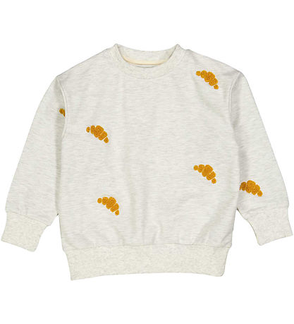VACVAC Sweatshirt - Versailles - Grau Meliert m. Print