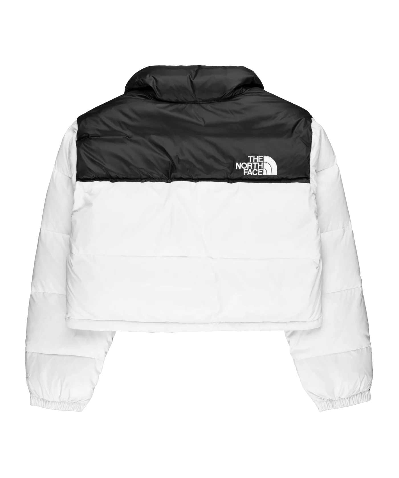 The North Face Nuptse Cropped Jacke Damen Weiss
