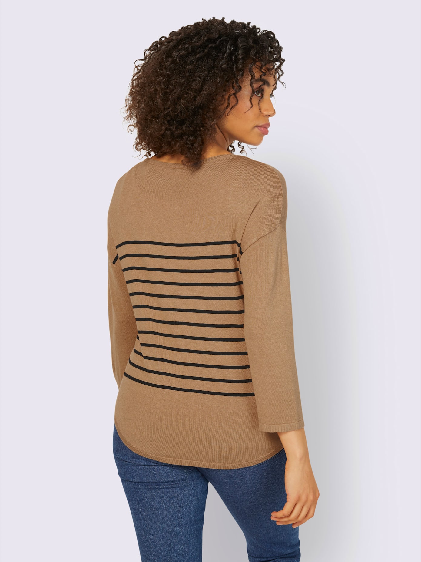 Pull rayures fines