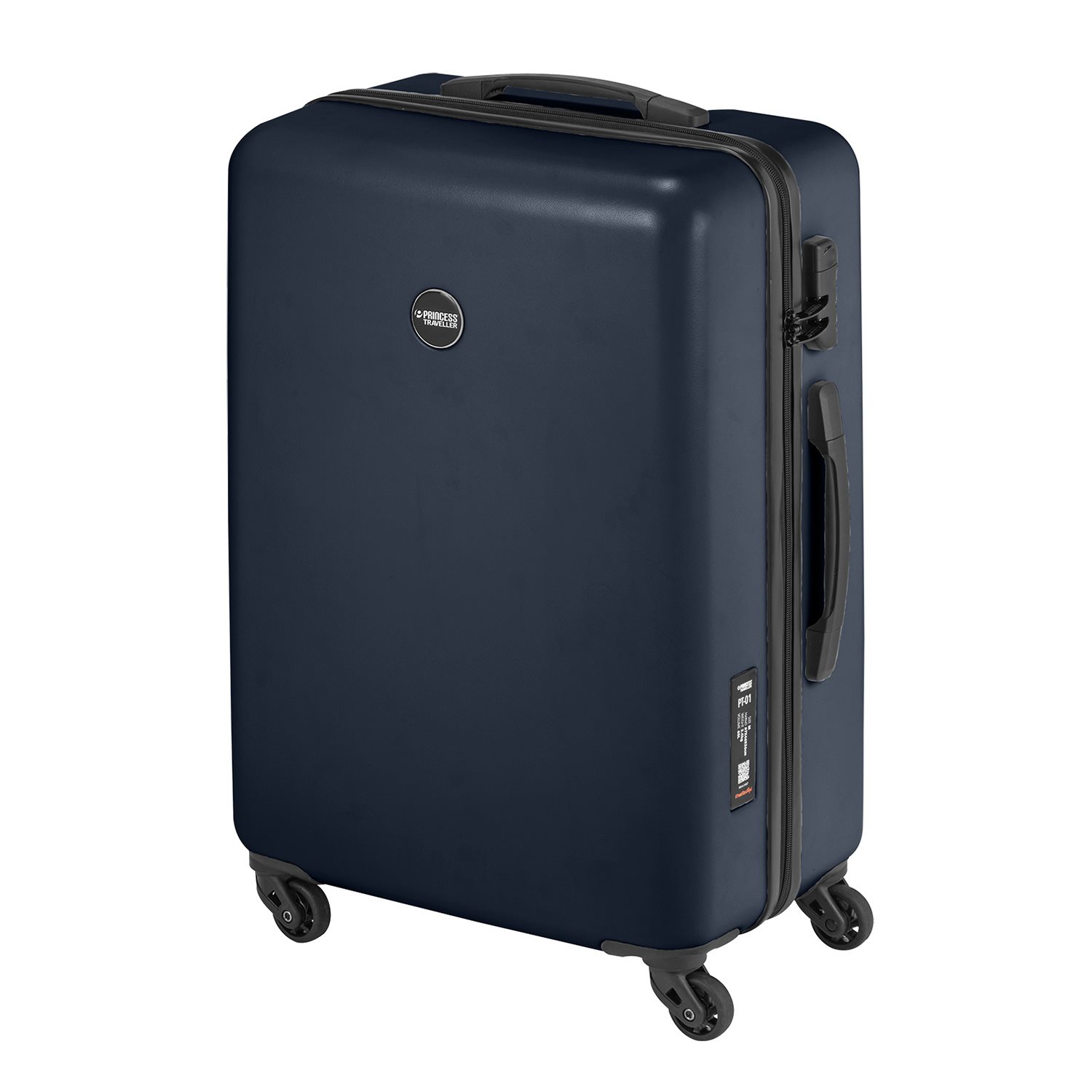 Princess Traveller PT-01 Medium Trolley platinum navy