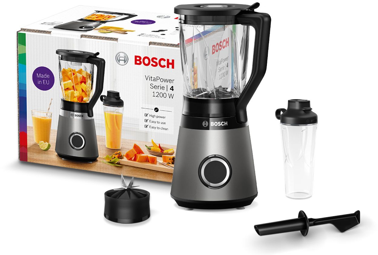 Liquidificador VitaPower Série 4 1200W em aço inoxidável MMB6174S