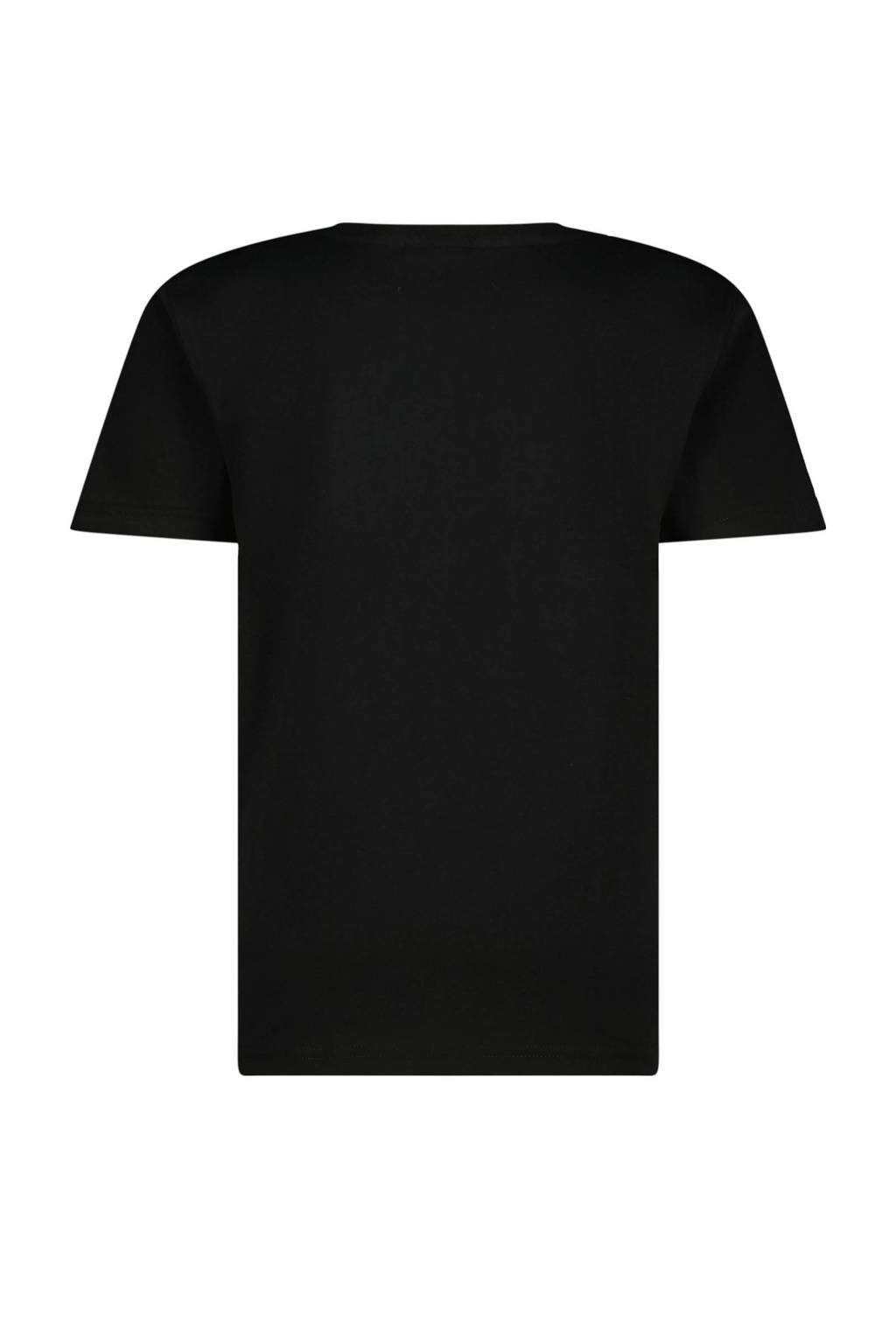 Vingino T-shirt Hebor zwart/blauw