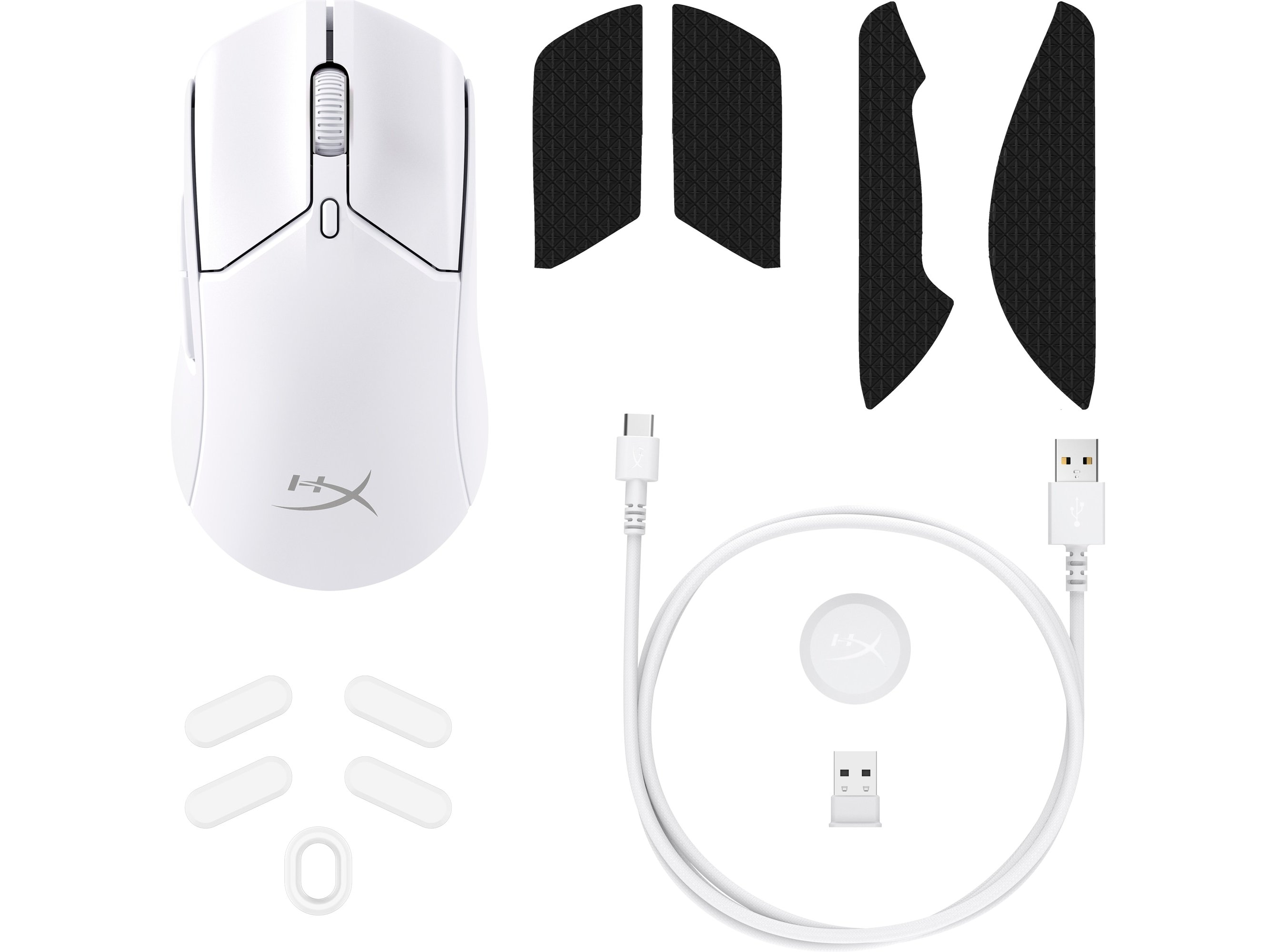 RATO GAMING HYPERX 6N0A9AA BRANCO RGB