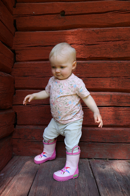 Babblarna Diddi Gummistøvler, Rosa