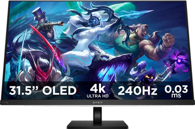 OMEN Transcend 32 UHD/240Hz/OLED/0,03ms gamingskærm