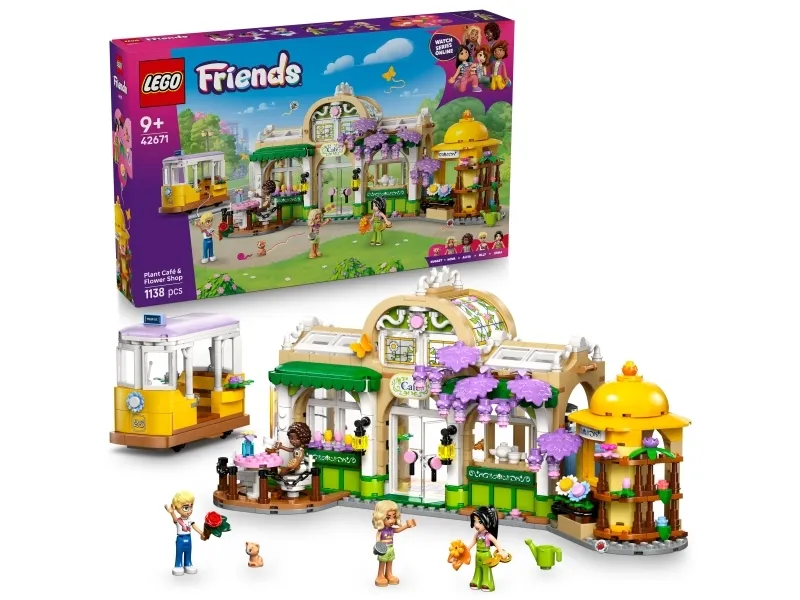 LEGO Friends 42671 Plantecafé og blomsterbutik