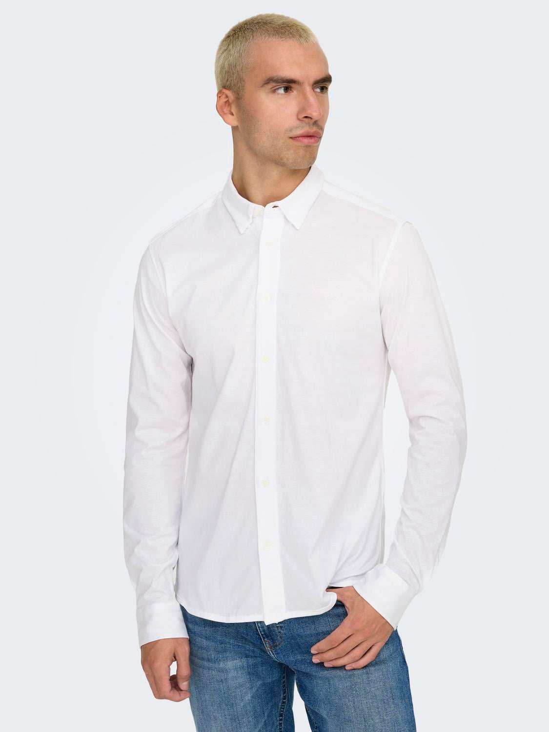 ONSROBIN Hemd Bright White